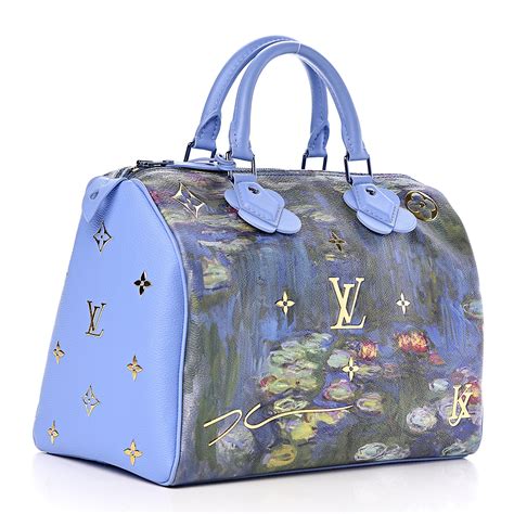 collezione borse louis vuitton per jeft koons monet|louis vuitton masters handbags.